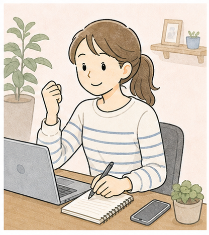 初心者が陥りがちな失敗と脱出法(改善後)のイメージ